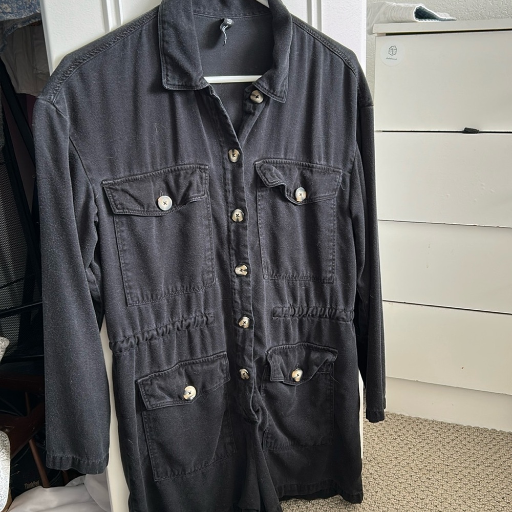 Zara Black Romper